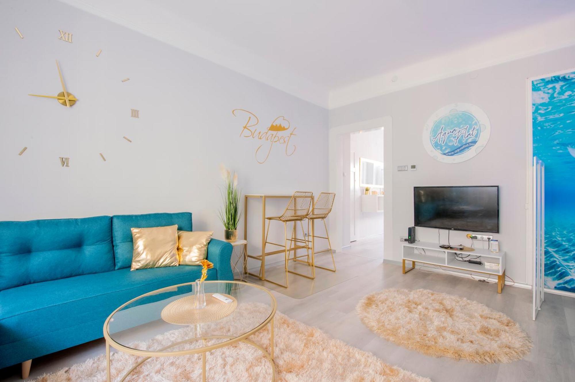 Ferienwohnung Aquaflat Gold Budapest Exterior foto